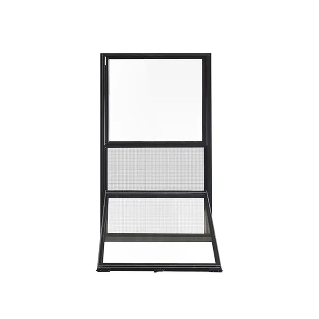 Thermal Break Aluminum EPDM Sealing System Double Hung Window