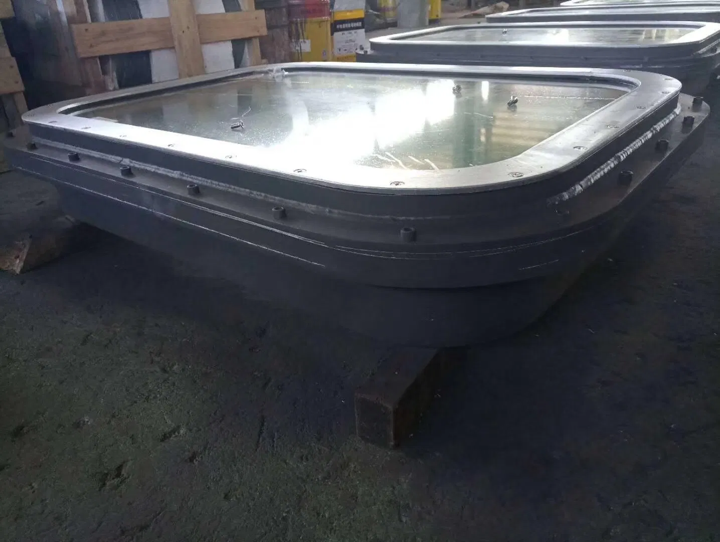 Marine Fixed Aluminum Steel Boat Window Hardware Parts Wholesale Price of Chinese Factories