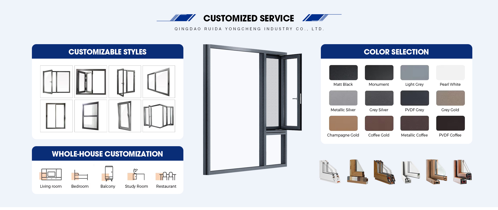 Aluminum Sliding Window Application