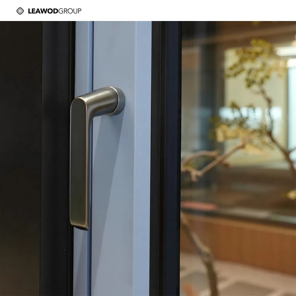 Energy Efficient China Customized Factory Thermal Break Aluminum Aluminium Window Powder Coated Casement Tilt Turn Window with Double Glazed for Passive House