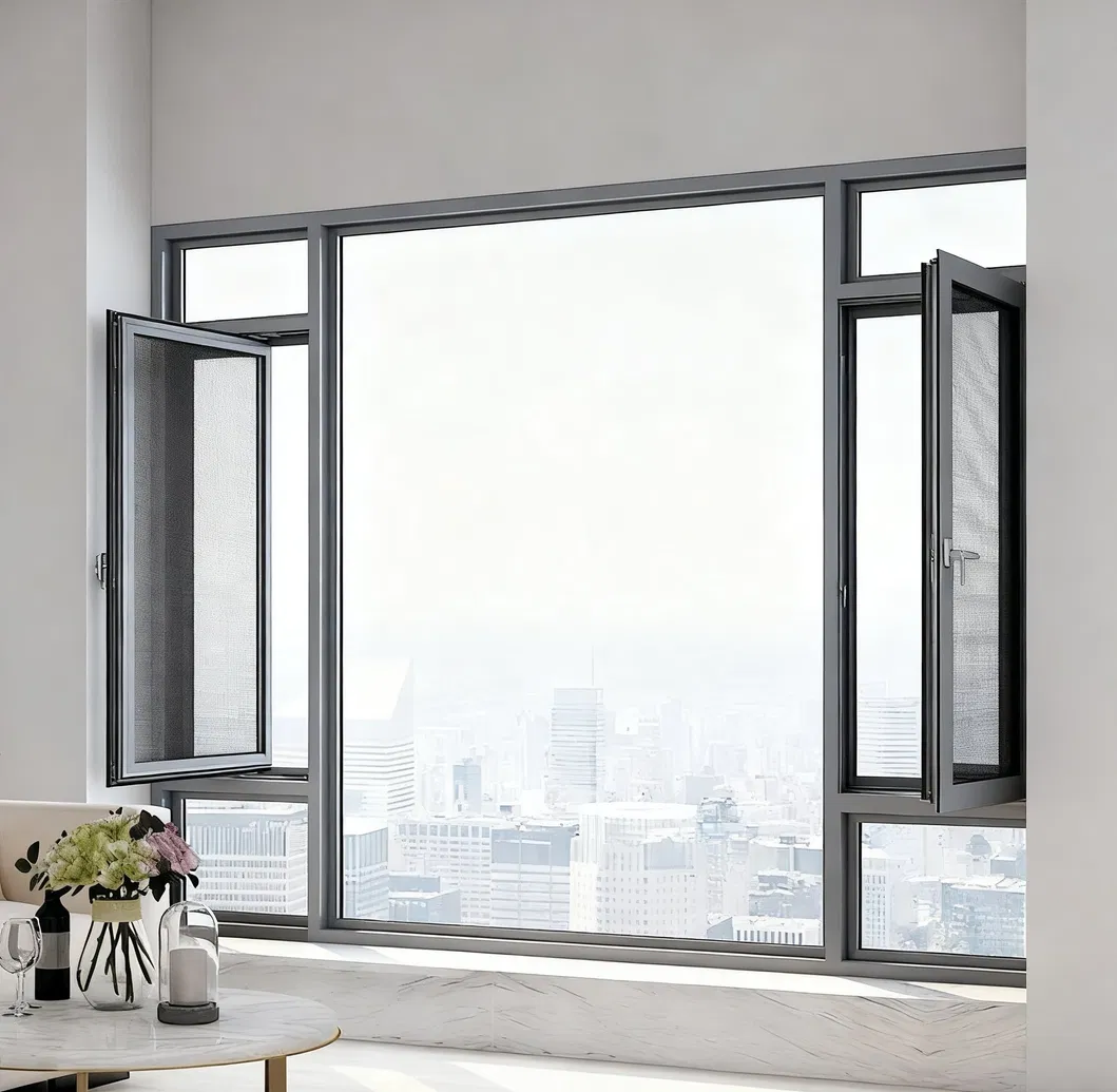 Premium Thermal Break Aluminum Window Frame Profiles for Casement Windows