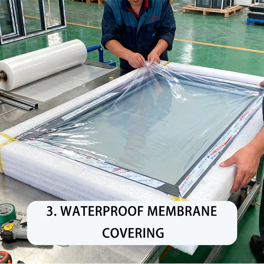 Low-Maintenance No-Rust No-Deformation Easy-Handling Commercial-Residential Standard Aluminum Doors and Windows