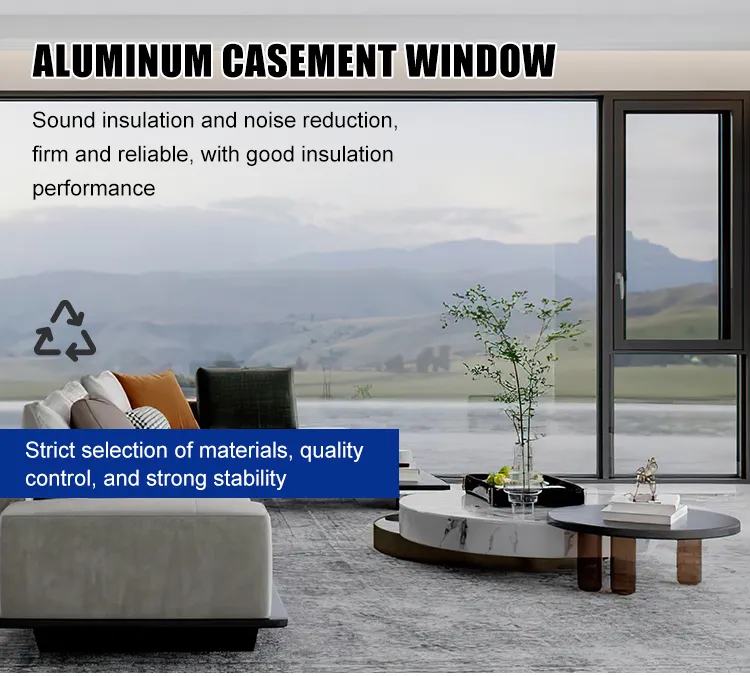 Customized Aluminum Casement Windows