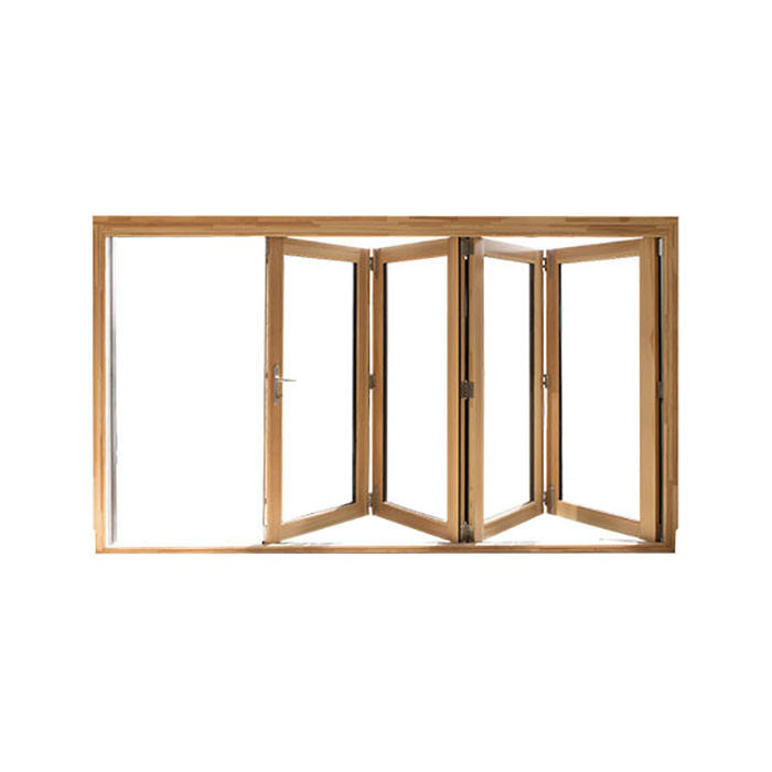 As2047 Cheap Aluminum Bifold Glass Windows Thermal Break Aluminum Folding Window