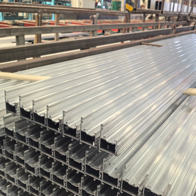 Industrial Extruded Aluminum Alloy Profiles for Door Window Applications Durable Powder Coated Custom Size CNC Bending Cutting