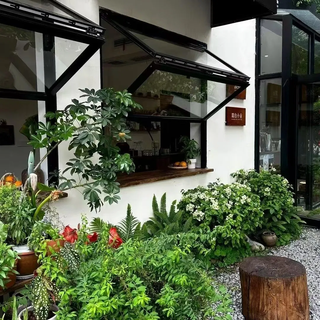Luxury Bi-Folding Window Villa Patio Aluminum Folding Window