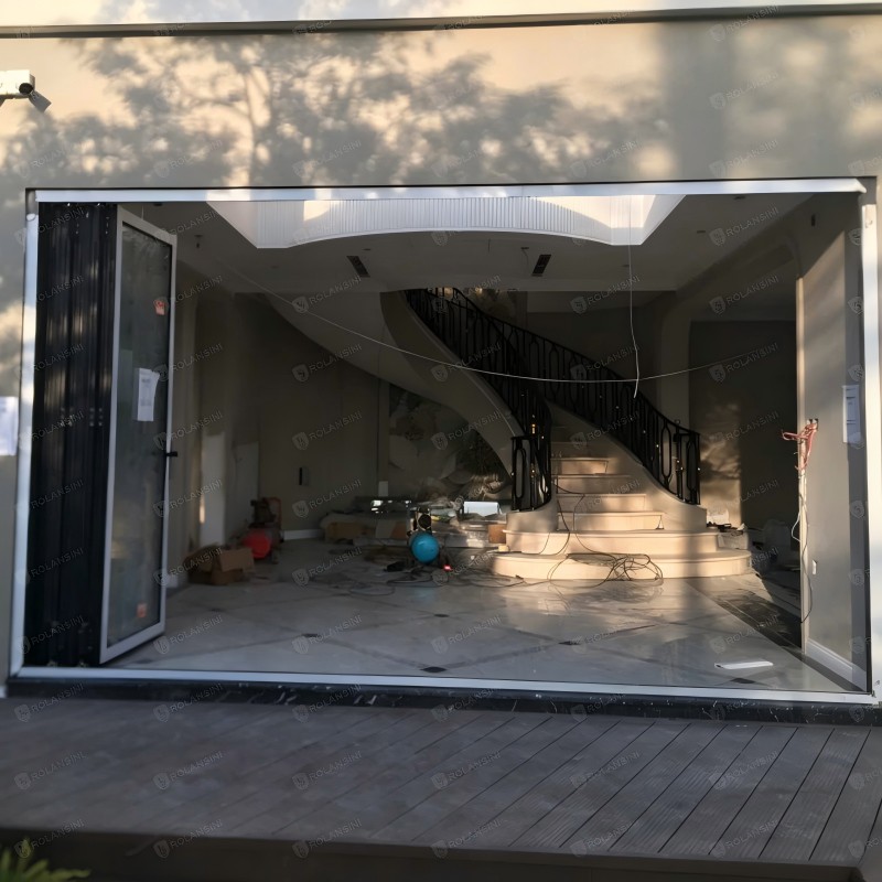 78 Series Double Glazed Hurricane Impact Bifold Doors Detail 1