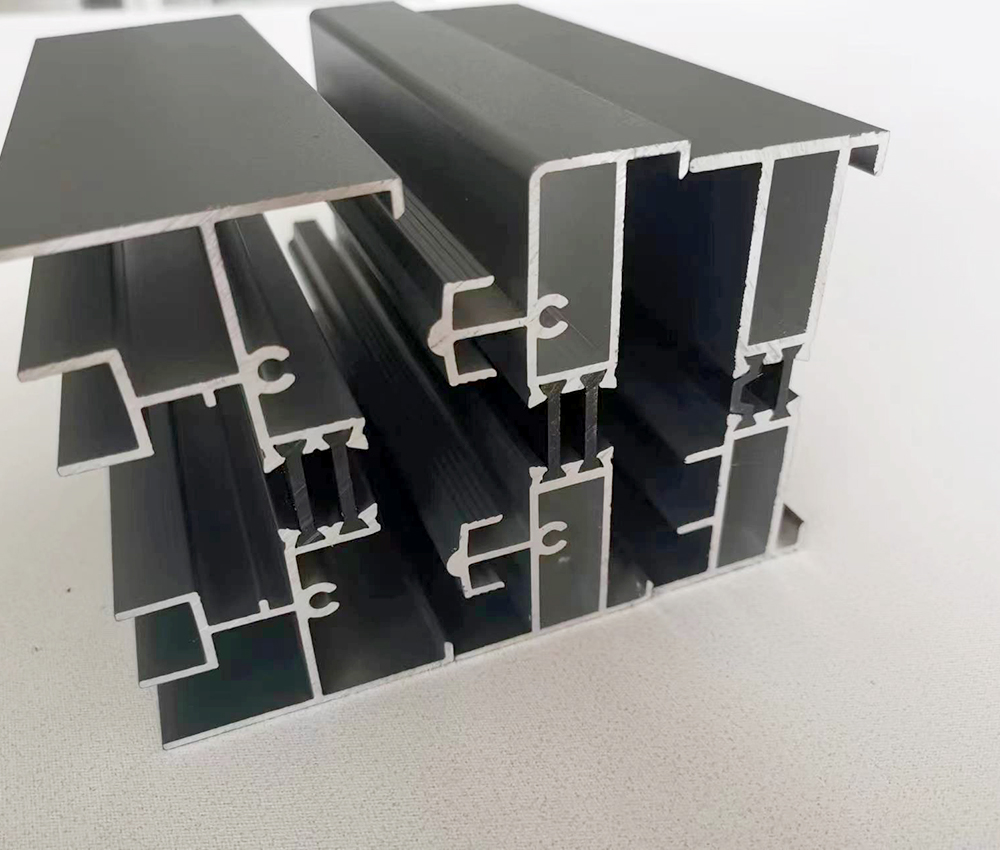 Custom Aluminium Extrusion Profiles Doors and Windows Industrial Standard Thermal Break Aluminum Profiles