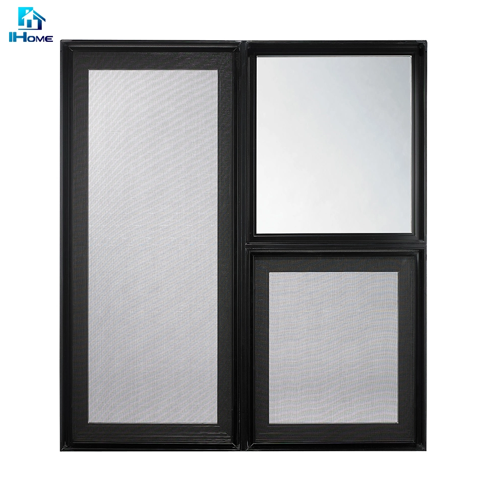 Hurricane-Resistant Plastic Aluminium Windows, Aluminium Casement Window