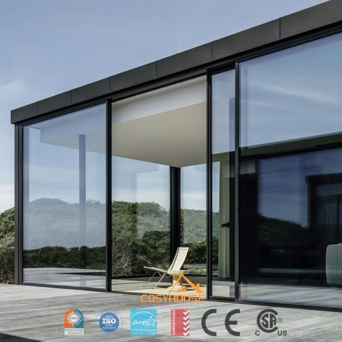 Energy Efficient Aluminum Casement Window with Double Glass Nfrc As2047 CE and CSA Certified