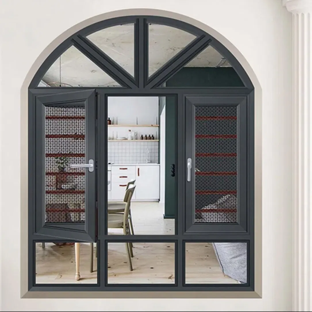 Wholesale Aluminum Fixed Window Australian Standards Arched Shutters Aluminum Fixed Window