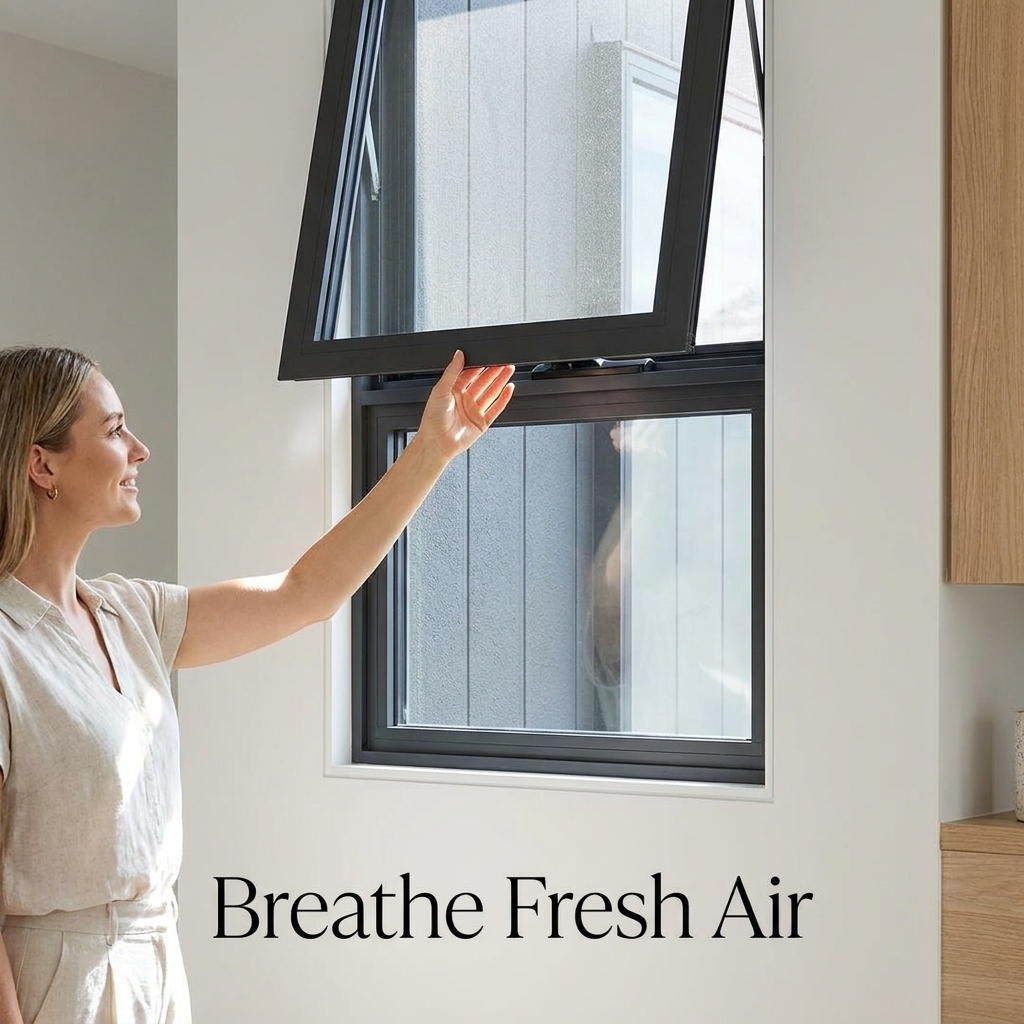 Commercial Customized Aluminum Alloy Awning Windows Sound Proof Australia As2047 Standard Insect Control Folding Screen Rolling