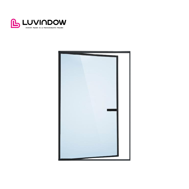 Hot Sale Steel Aluminum Heat Insulation Glass Casement Home House Modern Minimal European Narrow Frame Out Swing Windows