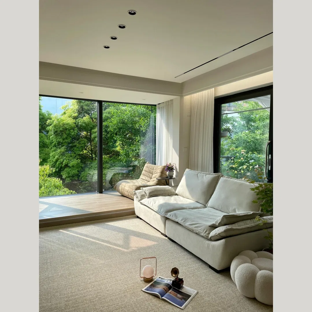 OEM Metal Glass Aluminum Window Special Shape Irregular Metal Frame Non Standard Custom Processing for Special Architectural Engineering