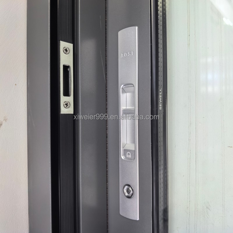 Best Quality Modern Soundproof Tempered Double Glass Thermal Break Aluminum Sliding Window