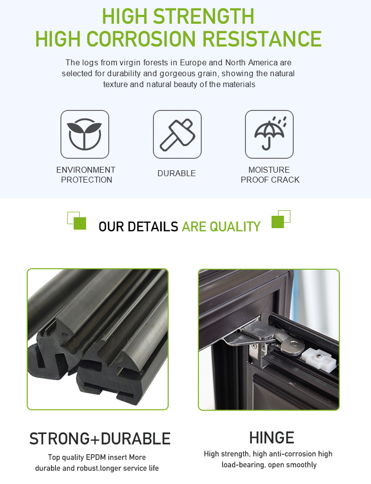 AS2047 Australia European Standard Smart windows Ventanas De Aluminio Window Security