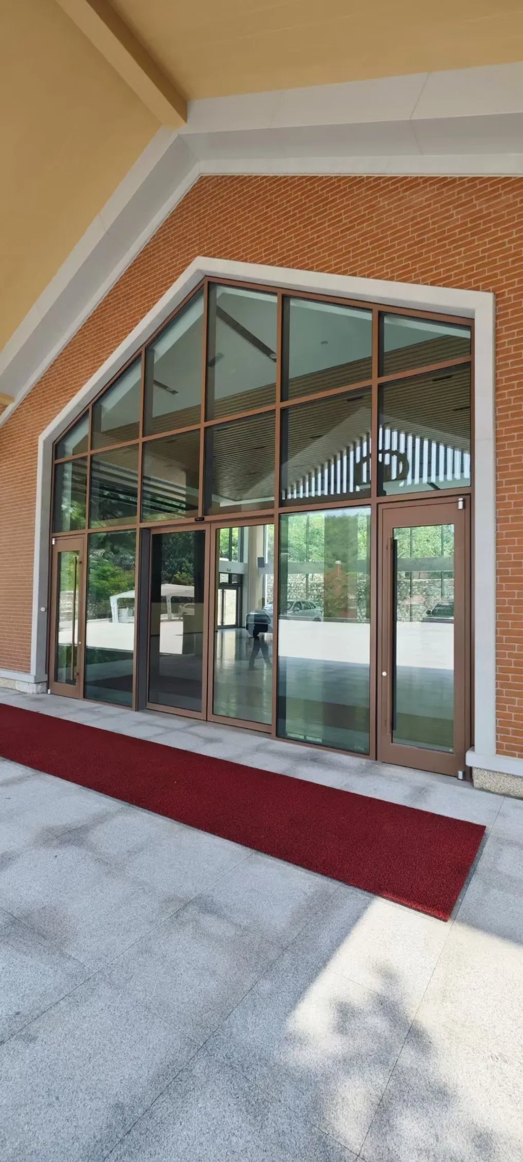 High Quality Thermal Break Aluminum House Windows and Doors with Tempered Glass