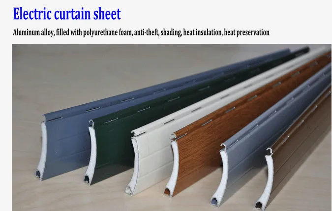 Hurricane Resistant Automatic Aluminum Roller Shutter Window Profile