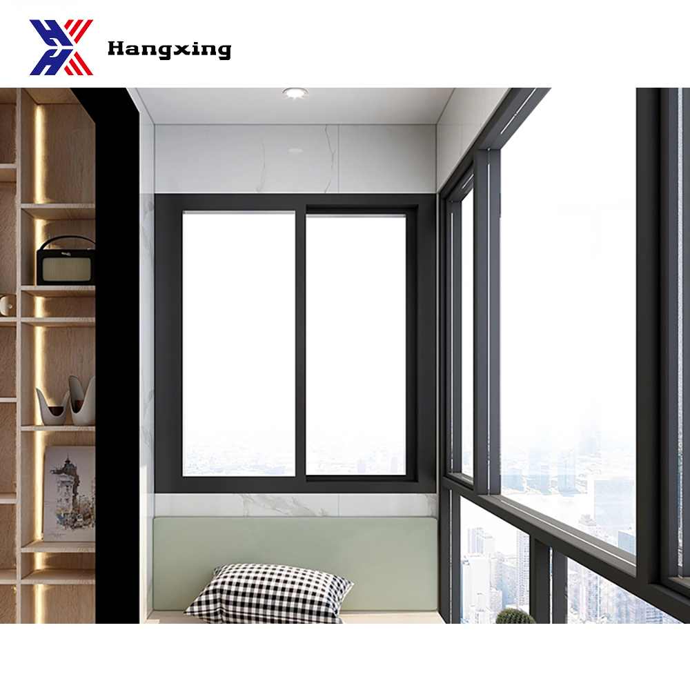Residential Aluminum Casement Windows Modern Design Double Glazed Custom Color Windows