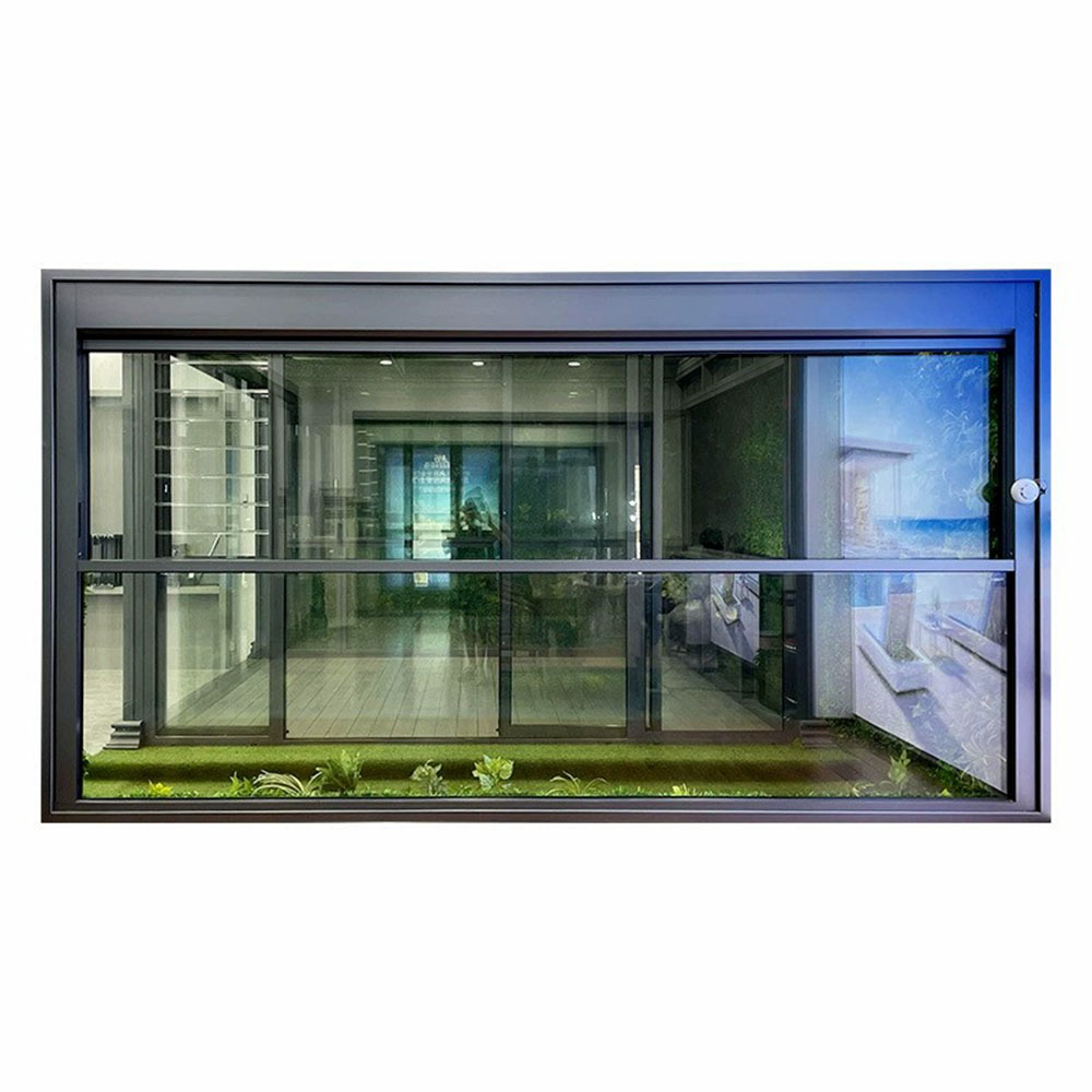 120 Series Chain Screw-Driven Intelligent Lifting Window | Modern Vertical Outdoor High Load-Bearing Soundproof Aluminum Window