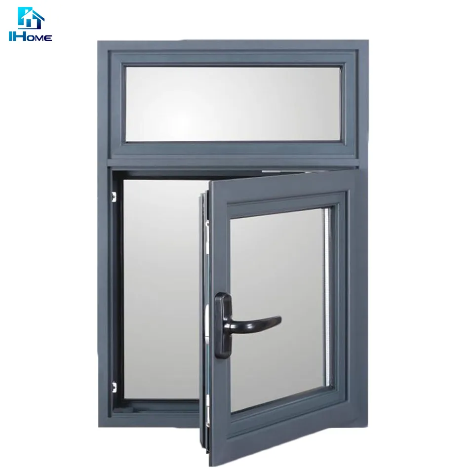 Hurricane-Resistant Plastic Aluminium Windows, Aluminium Casement Window
