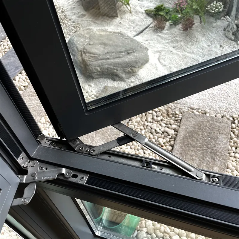 Modern Popular Aluminium Soundproof Windows Aluminum Energy Efficient Casement Window