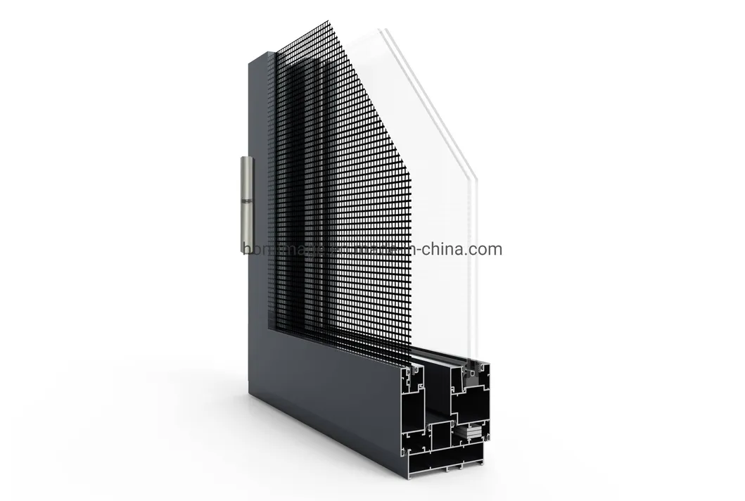 Selected Materials Aluminium Casement/Awing Window with Steel Fly Screen