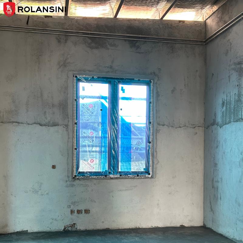 Singapore Project AS2047 Customized Balcony Patio Soundproof Sliding Door Aluminium Glass Black Frame Horizontal Sliding Window