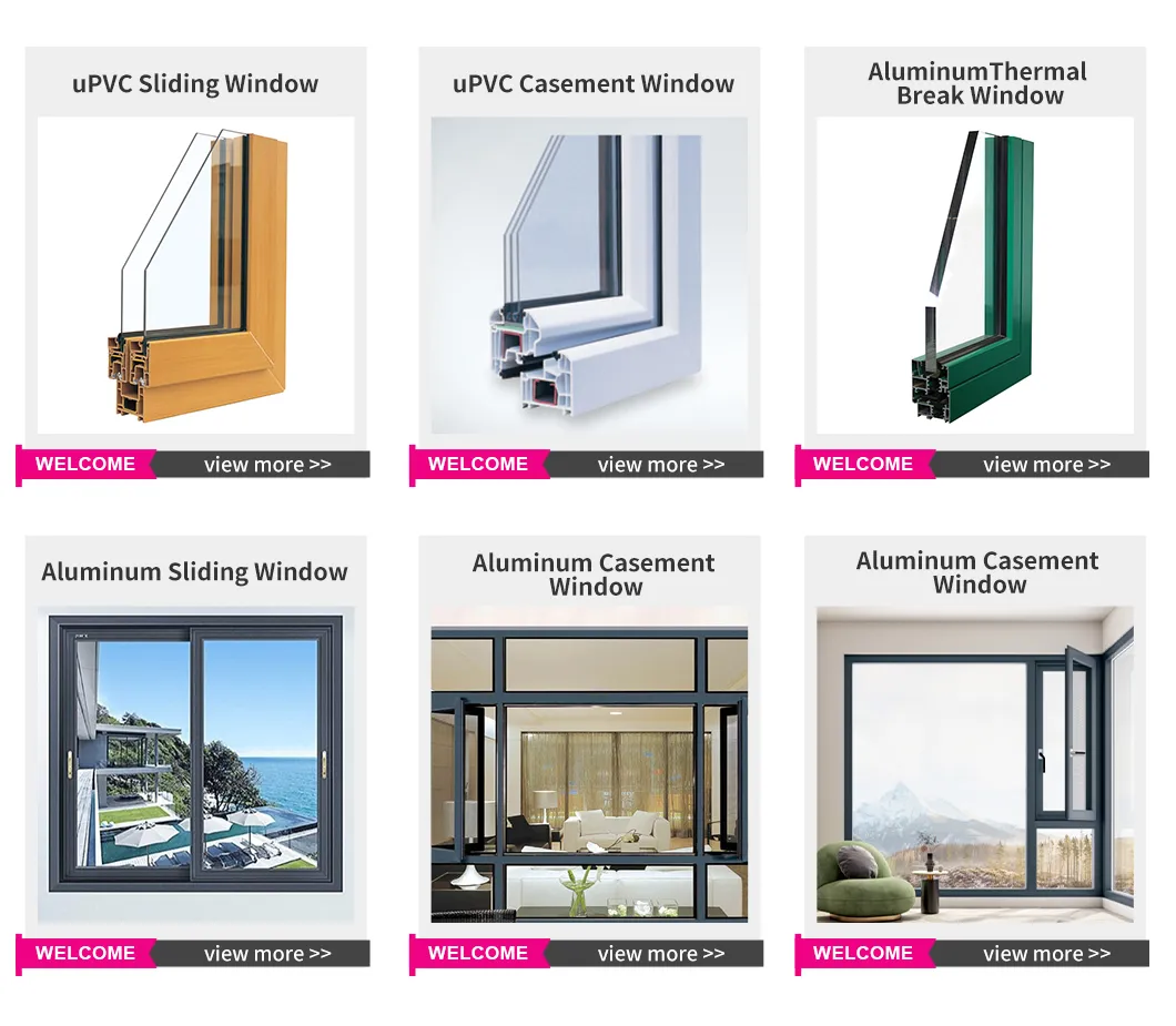 Premium Aluminum Doors and Windows for Modern Residential House