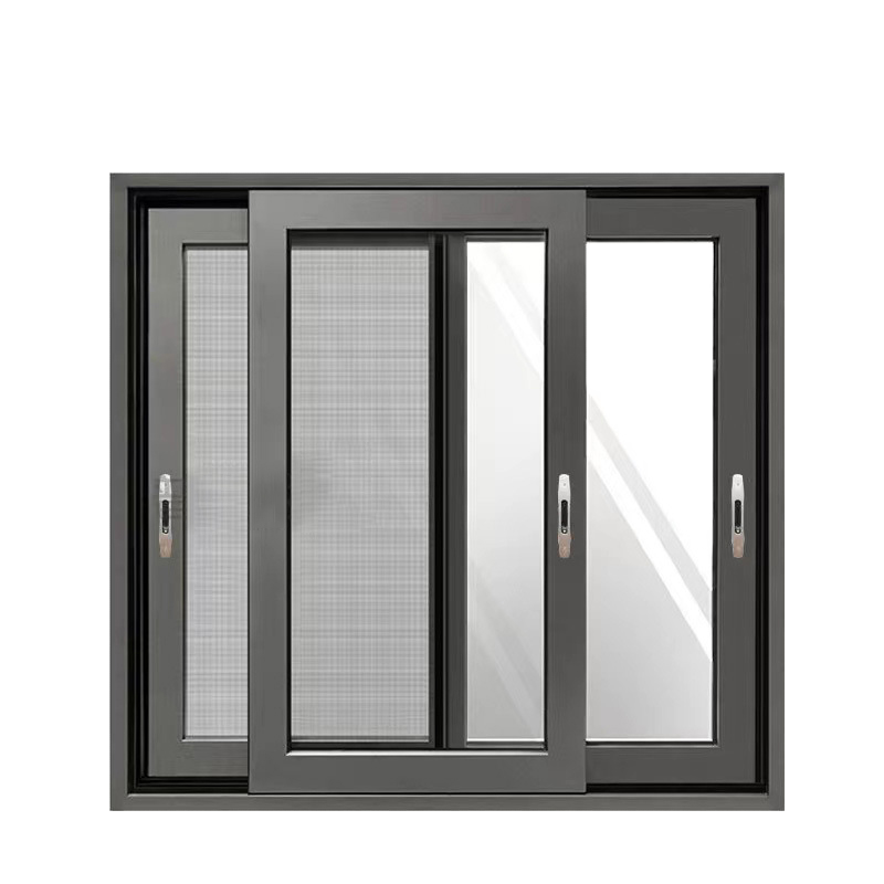 Custom Villa House Project Window and Door Thermal Break Insulated Window Soundproof Double Glazed Aluminum