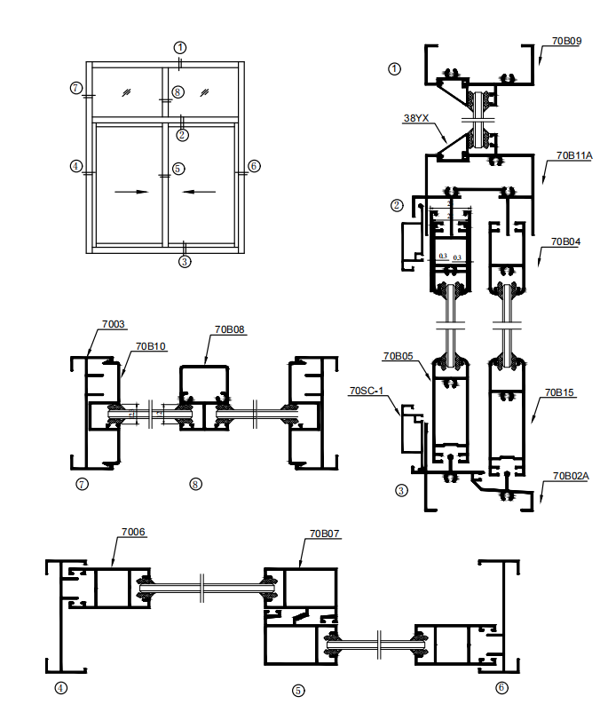 Window Assembly Diagram