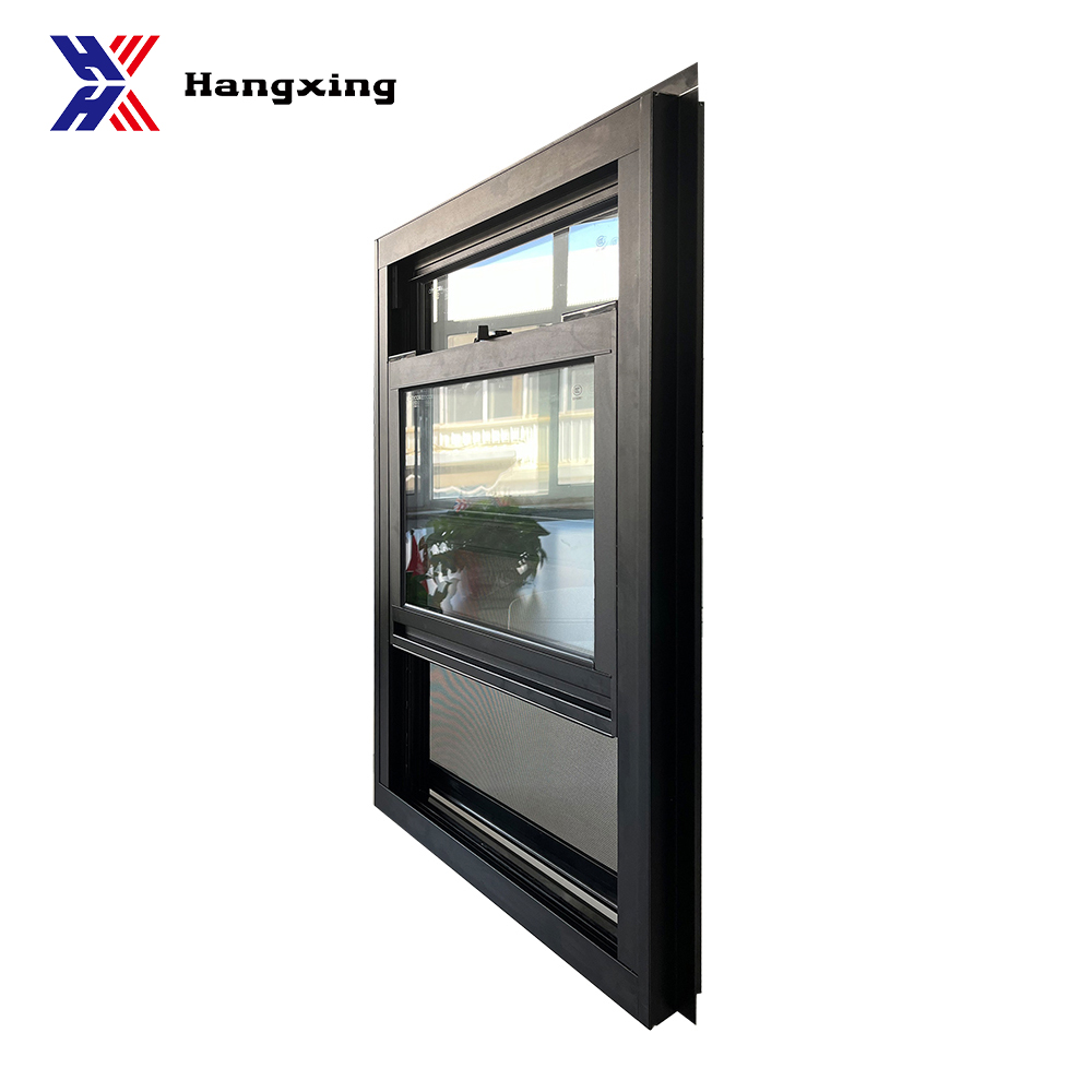 Residential Aluminum Casement Windows Modern Design Double Glazed Custom Color Windows