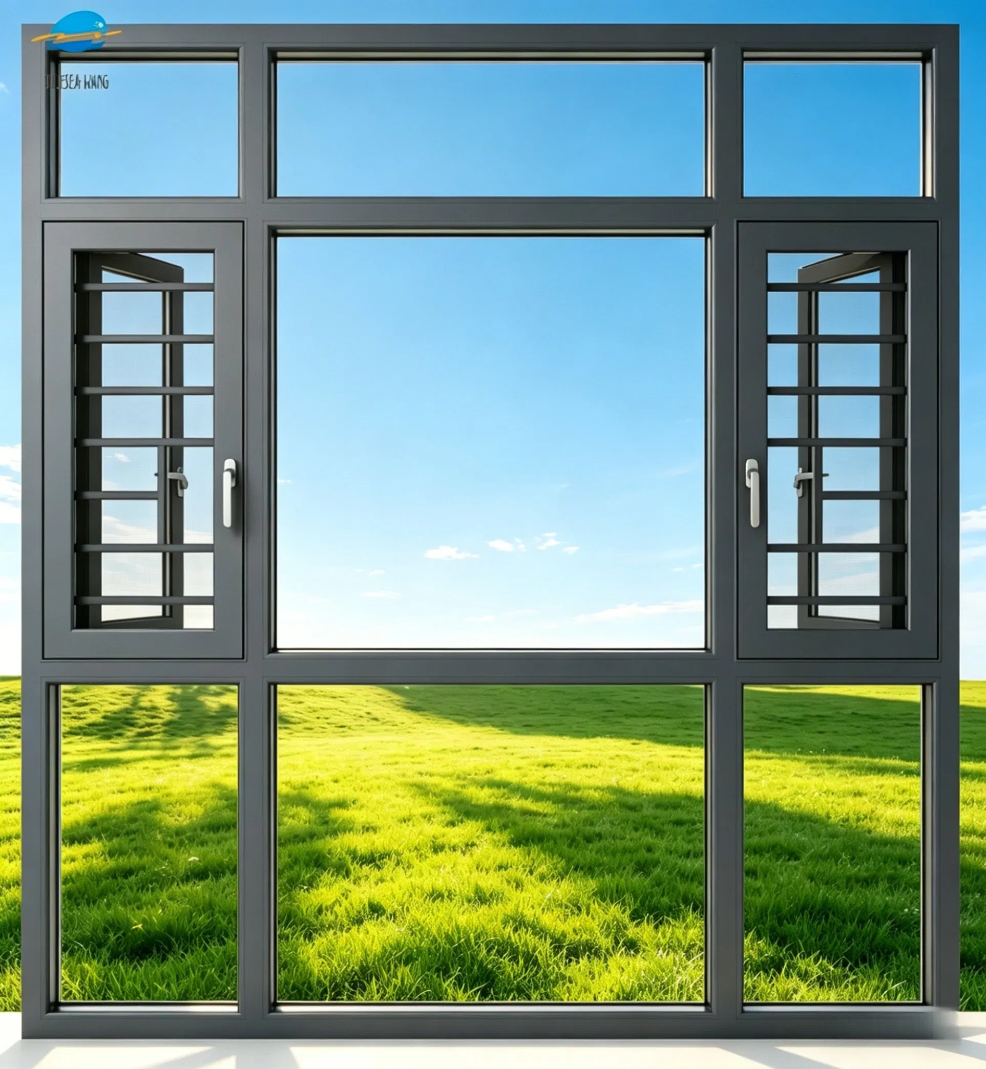 Premium Energy-Efficient Aluminum Casement Window for Modern Homes