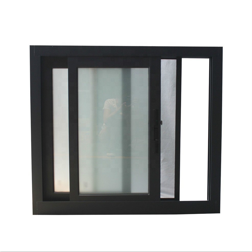 Easy Installation DIY Aluminum Sliding Window Industrial Outdoor Use Apartment Compatibility Complete Accessories Included