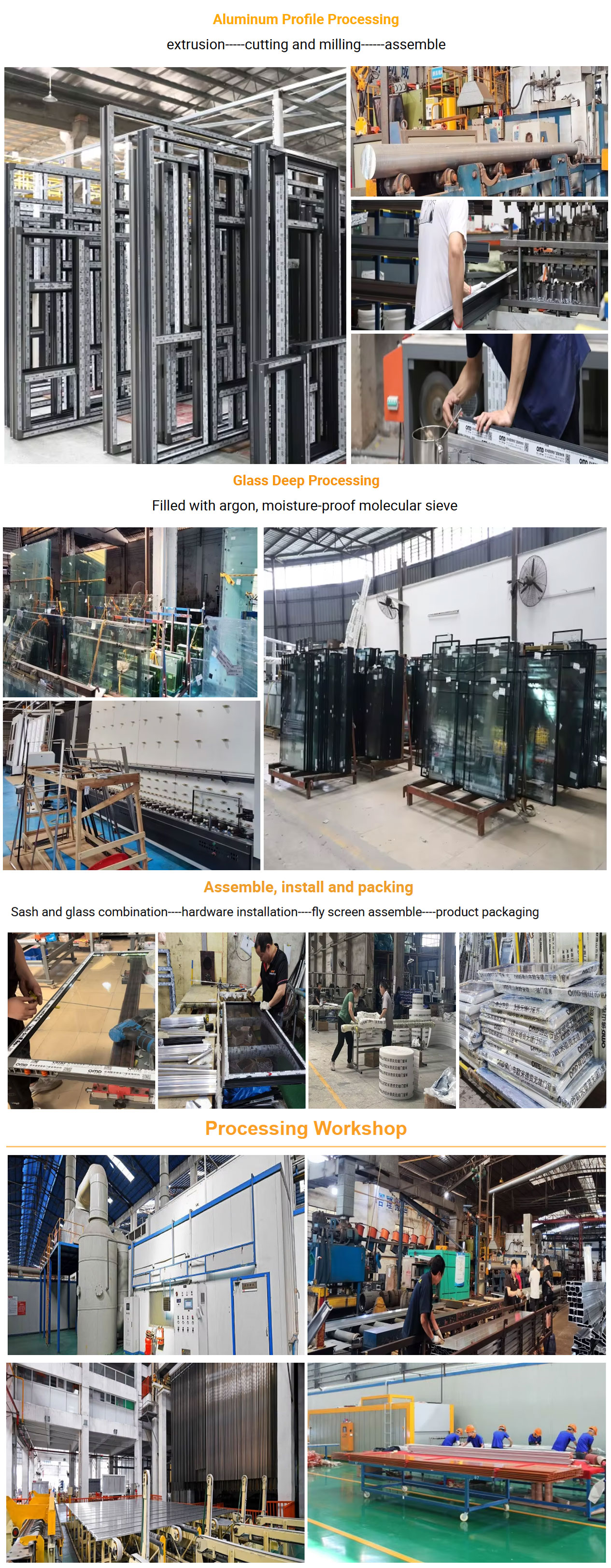 Standards High Quality Residential System Villas Residential Casement Aluminum windows for Houses
