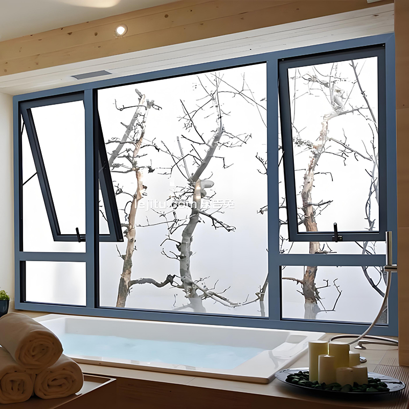 Ksow75 Thermal Break Aluminium Alloy Metal Top-Hung Awning Casement Window for House