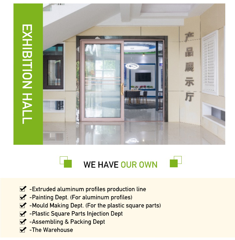 AS2047 Australia European Standard Smart windows Ventanas De Aluminio Window Security