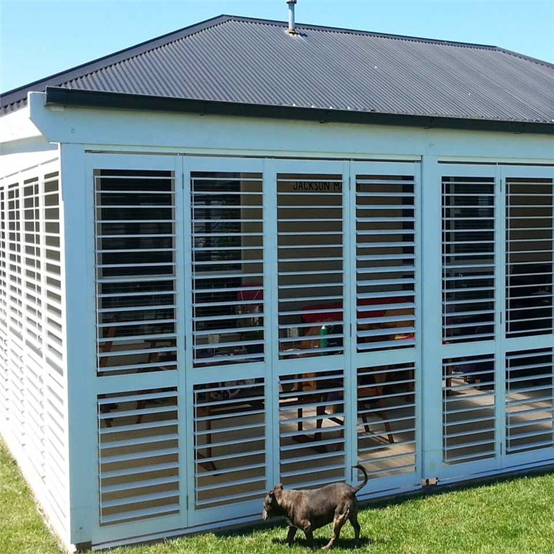 Pavida Louvered windows Aluminum Frame Adjustable Glass Louver Windows Aluminium Louvre Shutter Window Manufacturer