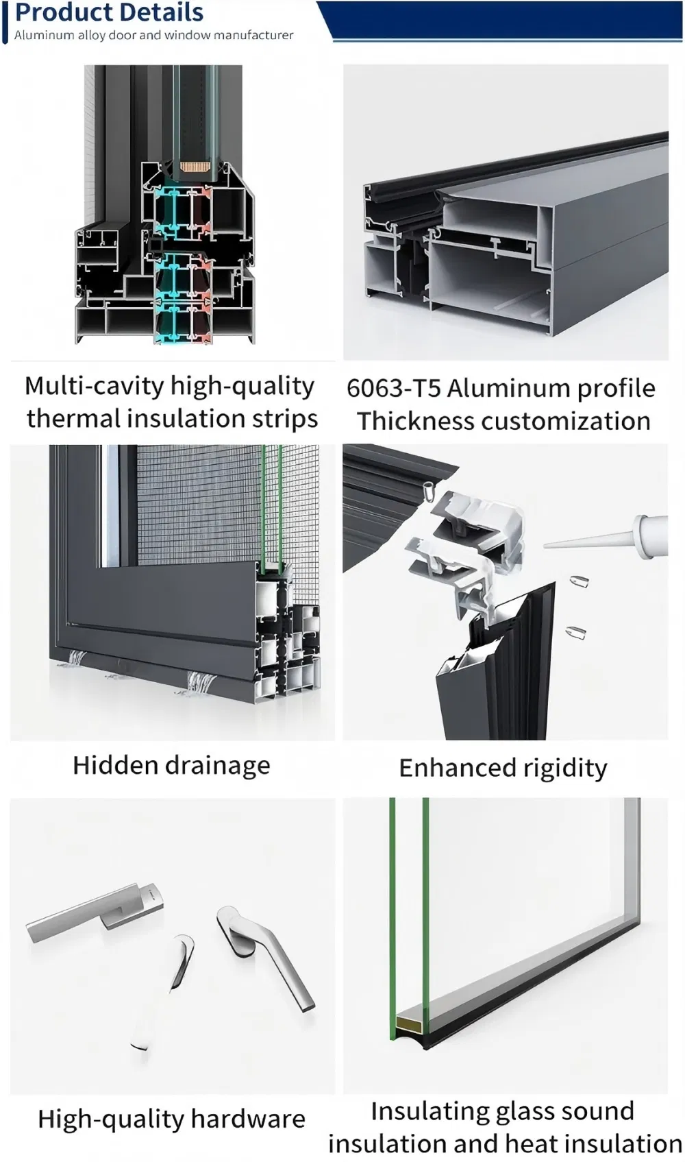 Stylish Aluminum Alloy Windows for Contemporary Architectural Designs