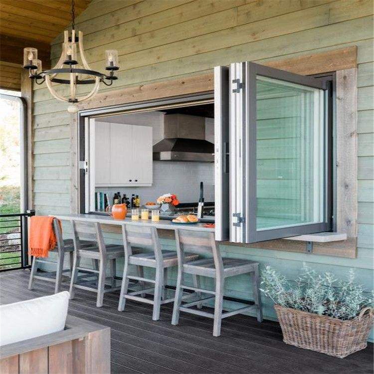 Custom Villa House Project Window and Door Thermal Break Insulated Window Soundproof Double Glazed Aluminum