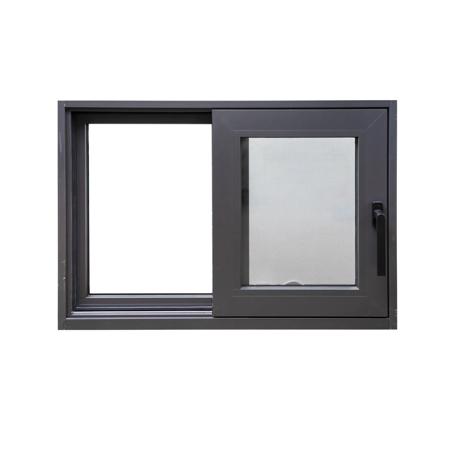 Modern Aluminum Folding Sliding Window with Double Glass and Energy Efficient