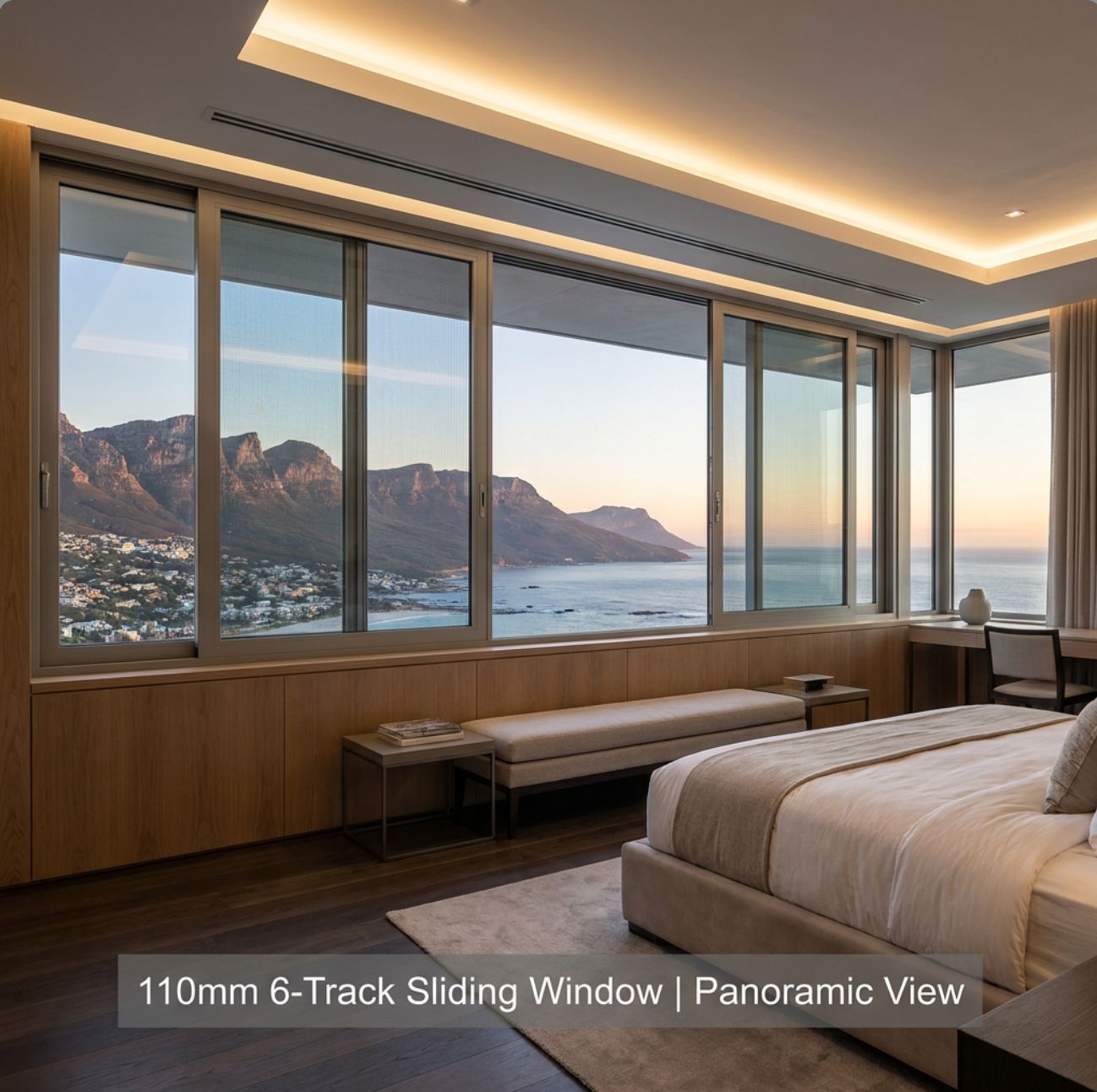 Impact Resistant Thermal Break Aluminum Window
