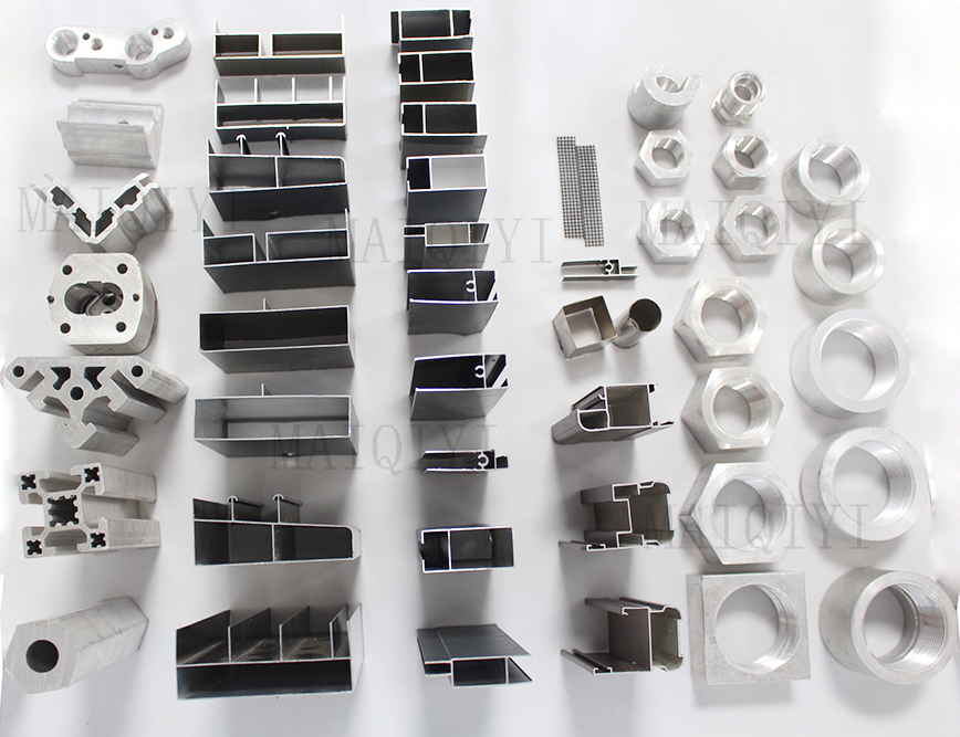 Custom All Kinds 6000 Series Aluminum Extrusion Profiles 6061 6063 Doors Windows Industrial Standard Bending Cutting Welding