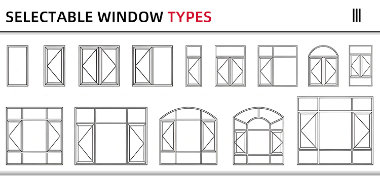 Hurricane Resistant Soundproof Energy Saving Aluminum Frame with Mosquito Net Custom Size Modern Exterior Villa Sliding Window