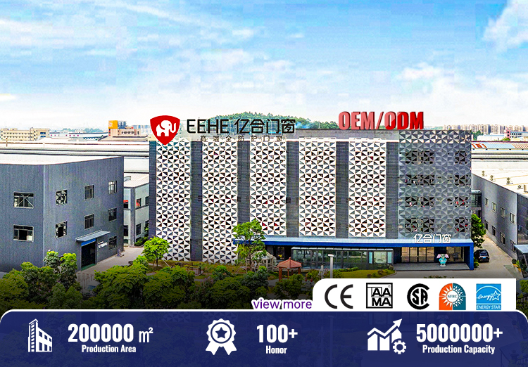 High performance doors and windows banner