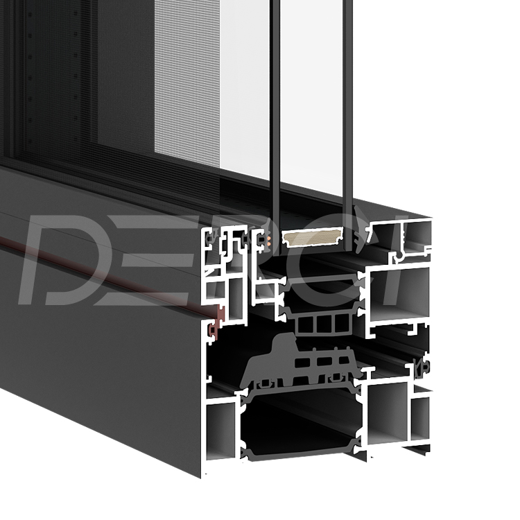 Factory Wholesale Energy Efficient Low-E Tempered Glass Window Soundproof Thermal Break Casement Windows Other Aluminum Windows