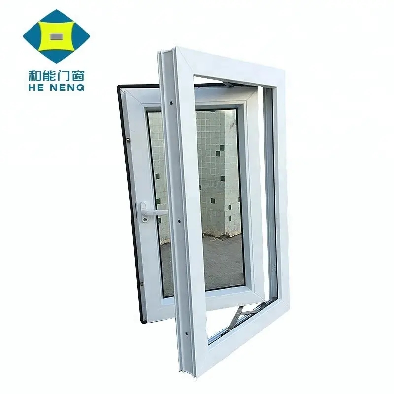 Most Popular China Factory Price Upvc Ventanas Pvc House Doors Windows 3 Panel Triple PVC Casement Window