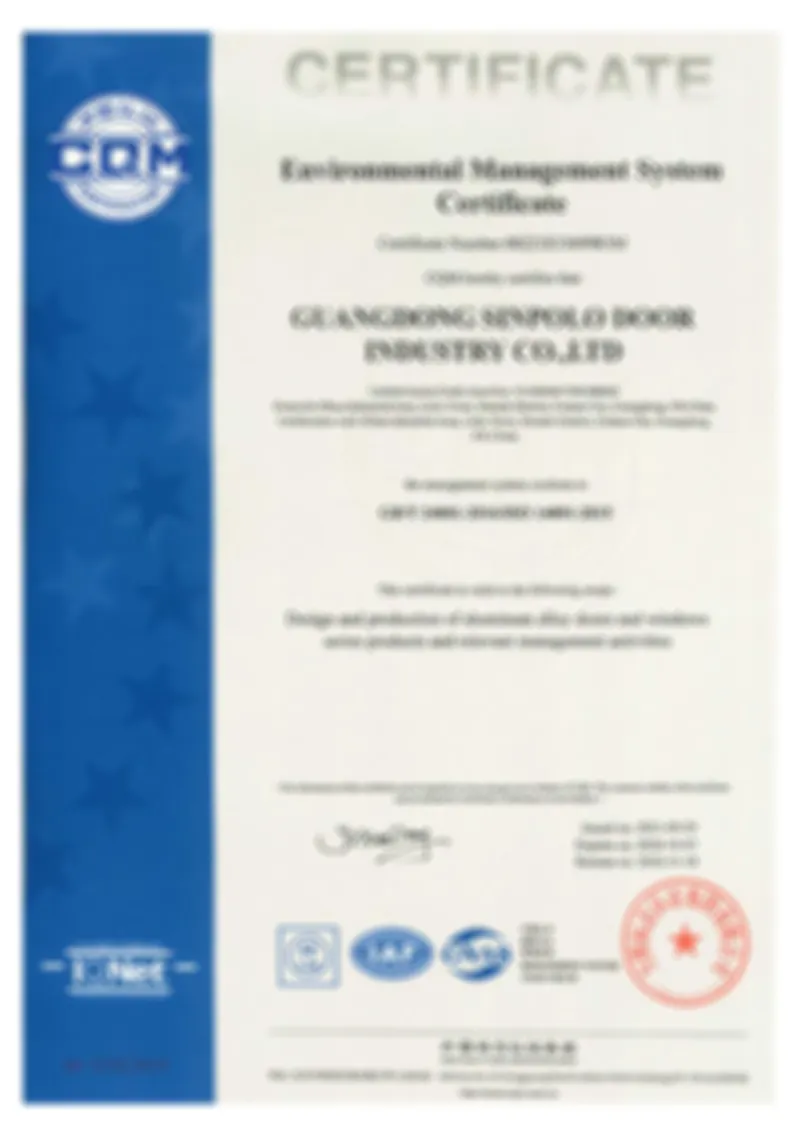 Environmental Management Certificate