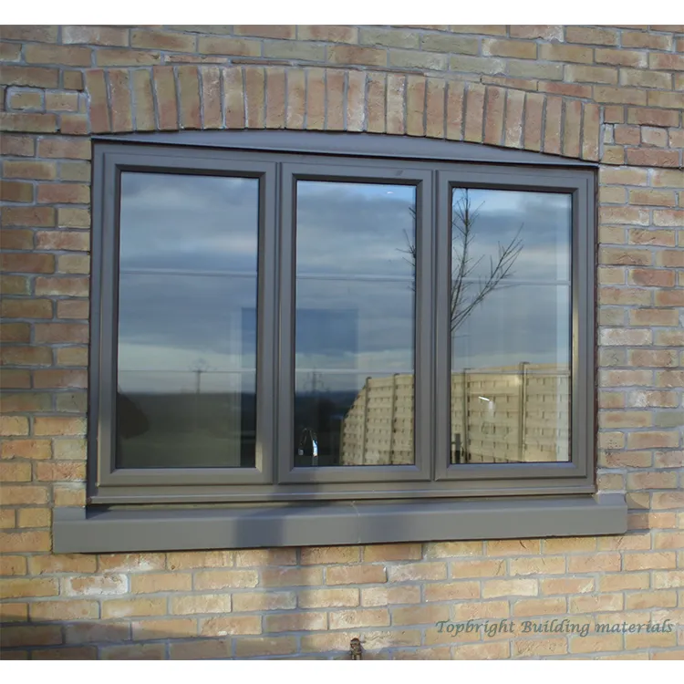 House Insulation Windows Modern Design Double Glazed High Impact Casement Aluminum Windows Detail 1