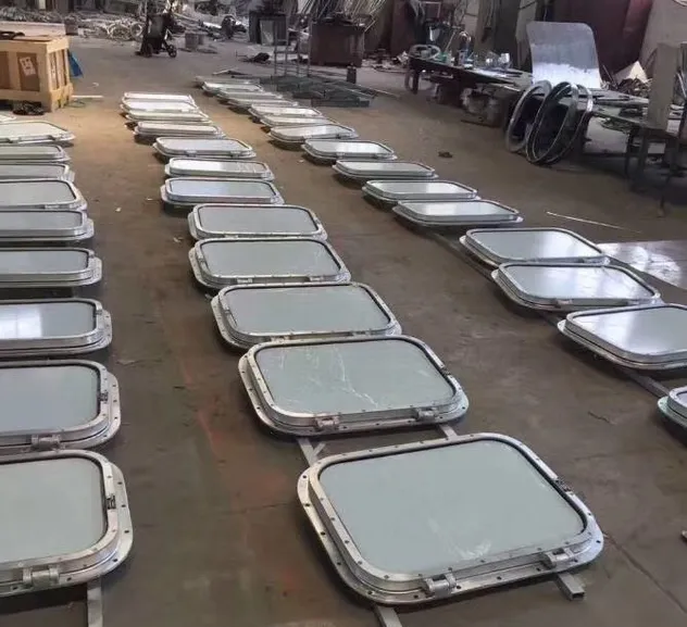 Marine Fixed Aluminum Steel Boat Window Hardware Parts
